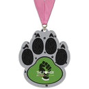 5" Standard Shape Birchwood Medal With Any Grosgrain Neck Ribbon