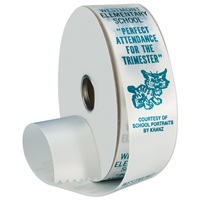 1-5/8" Wide Hot Stamped Ribbon Rolls - 50 yds.
