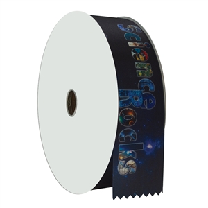 2" Wide Multicolor "Science Rocks" Stock Ribbon Rolls - 100 yds.