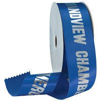 2-1/2" Wide Hot Stamped Ribbon Rolls - 100 yds.
