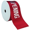 4" Wide Hot Stamped Ribbon Rolls - 100 yds.