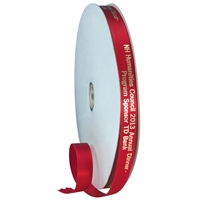 5/8" Wide Hot Stamped Ribbon Rolls - 100 yds.