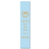 2-1/2" x 10" Hot Stamped Pinked Top and Bottom Ribbons