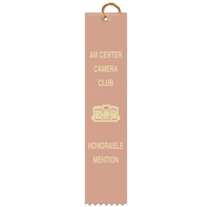 2-1/2" x 10" Hot Stamped Square Top Ribbons