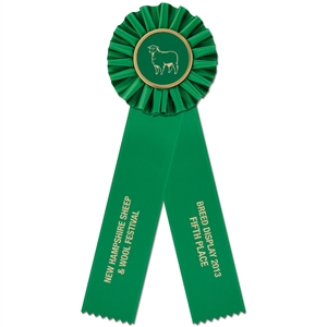 Ideal 2 Rosette - 2 Streamer