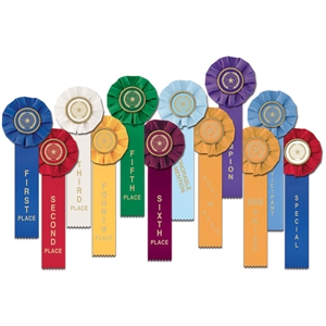 Star Stock Rosette - 1 Streamer