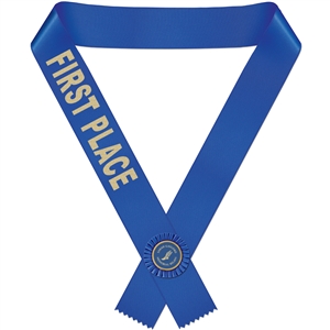 Hot Stamped Contestant Sash