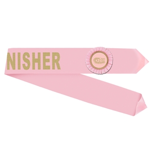 Hot Stamped Half Contestant Sash