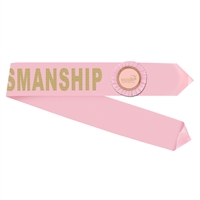 Hot Stamped Half Contestant Sash