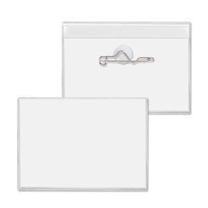 4" x 3" Pin Back Cardholder