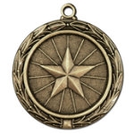 1-1/2" Cast MX Medal only