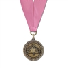 1-1/2" Cast MX Medals w/ Grosgrain Neck Ribbon