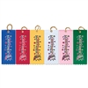 2" x 5" Multicolor Achievement Award Square Top Ribbons