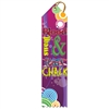 2" x 8" Multicolor "Sweat & Chalk" Stock Point Top Ribbons