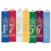 2" x 8" Star Stock Square Top Ribbons