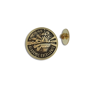 "Academic Excellence" Stock Lapel Pins