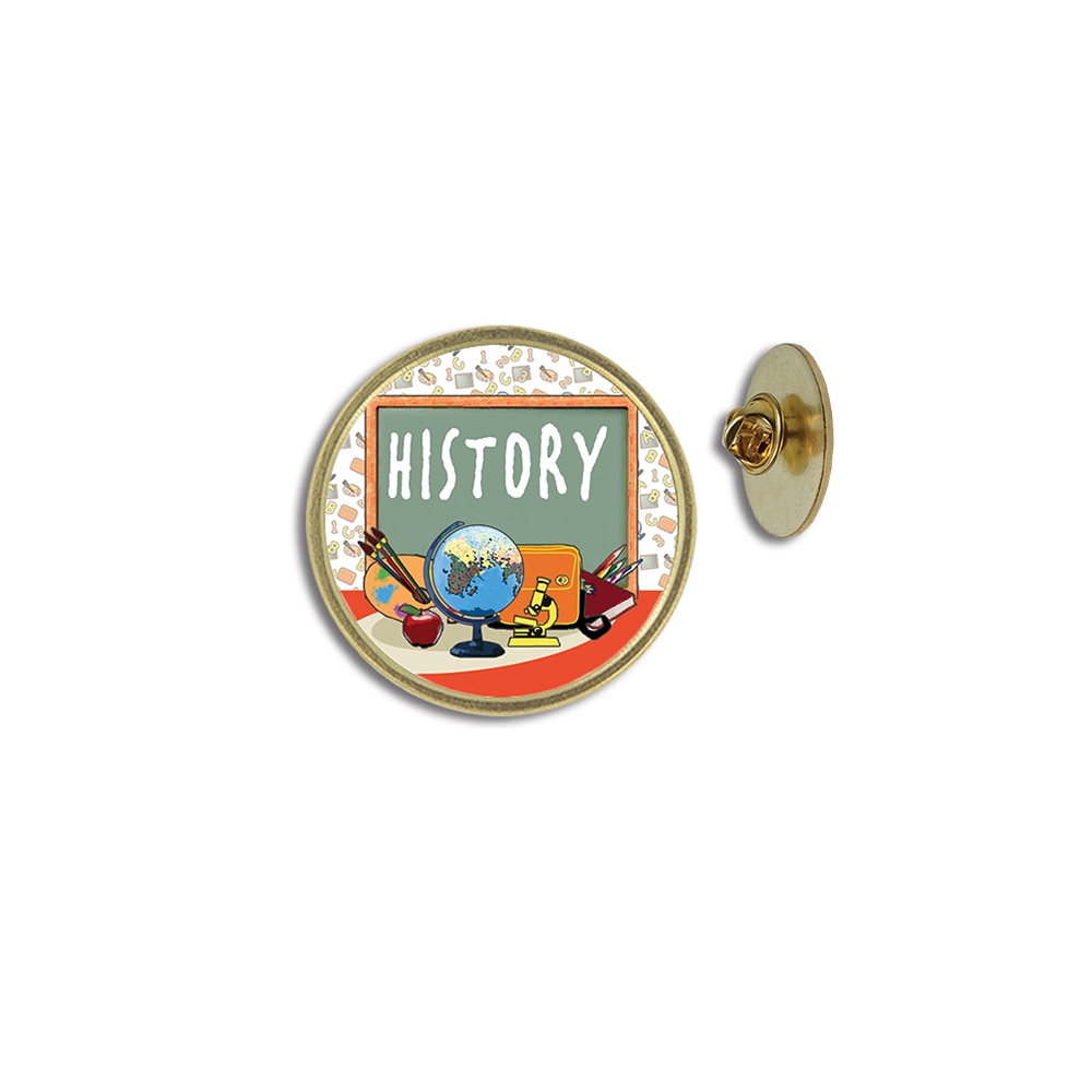 History Stock Lapel Pins