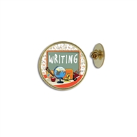 "Writing" Stock Lapel Pins