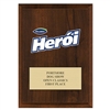 5" x 7" Full Color Custom Plaque - Cherry Finish