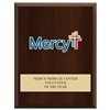 7" x 9" Full Color Custom Plaque - Cherry Finish