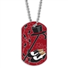 Full Color Dog Tags w/ Dance Stock Designs