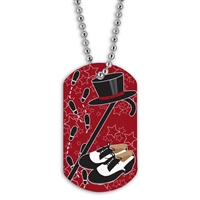 Full Color Dog Tags w/ Dance Stock Designs
