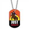 Full Color Dog Tags w/ Equestrian Stock Designs