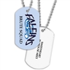 Full Color Custom Dog Tags w/ Print on Back