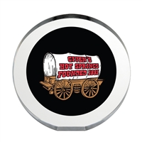 Full Color Acrylic Trophy - Round