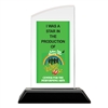 Full Color Acrylic Trophy - Arrowhead