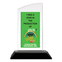 Full Color Acrylic Trophy - Arrowhead