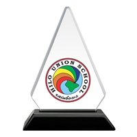 Full Color Acrylic Trophy - Arrowhead