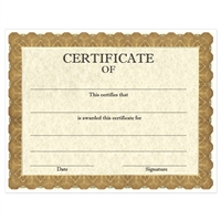 Full Color "Classic Gold" Stock Certificates