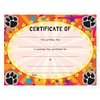 Full Color "Paws" Stock Certificates