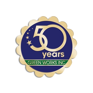 1-3/4" Custom Semi-Cloisonne Lapel Pins