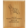 8" x 10" Engraved Solid Red Alder Plaque