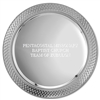 12" Lattice Edge Award Tray