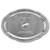 Scalloped Oval Tray