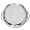 14" Round Tray with Handles