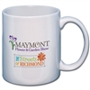 Full Color Ceramic Mugs, Set of 4
