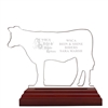 Engraved Cattle Acrylic