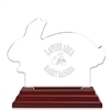 Engraved Rabbit Acrylic