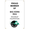 6' h x 4' w Custom Banner