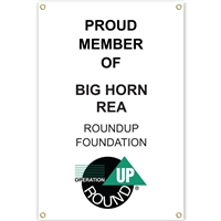 6' h x 4' w Custom Banner
